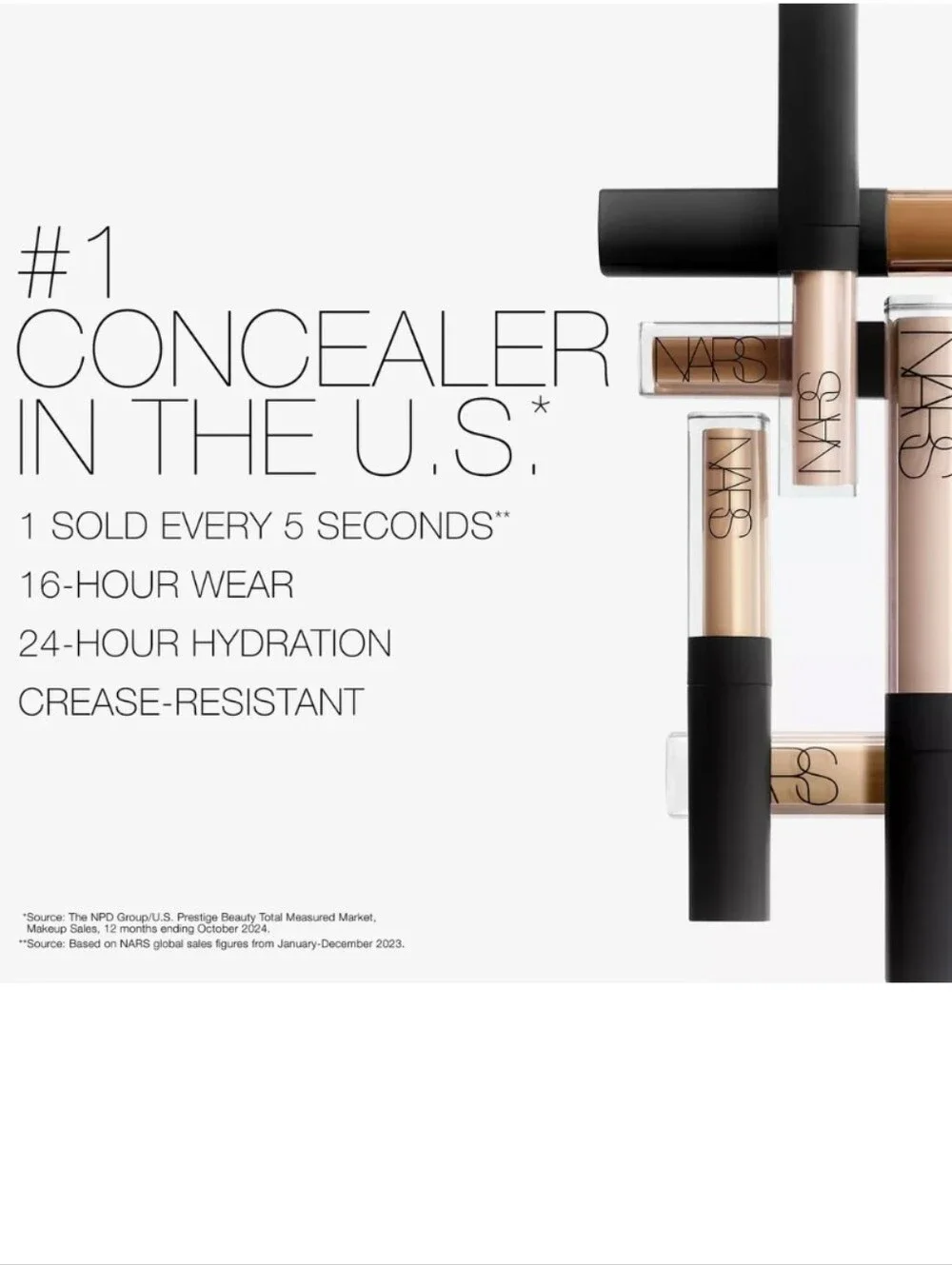 NARS Radiant Creamy Concealer: Vanilla (Light 2), .05oz (Travel Size) New